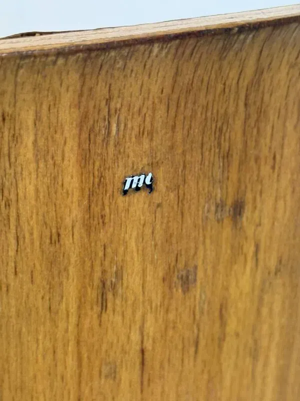 Illustration numéro 3 du produit Chaise de bureau industrielle vintage Marko des années 1950