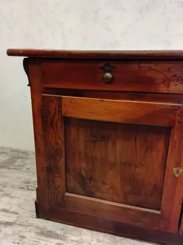 Illustration numéro 3 du produit Meuble de métier,  ancien comptoir de mercerie