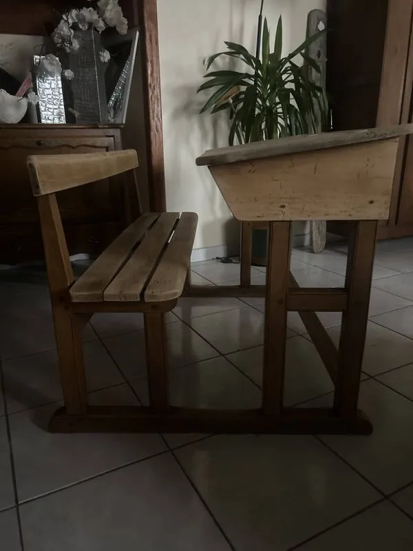 Illustration numéro 3 du produit Bureau écolier 2 places