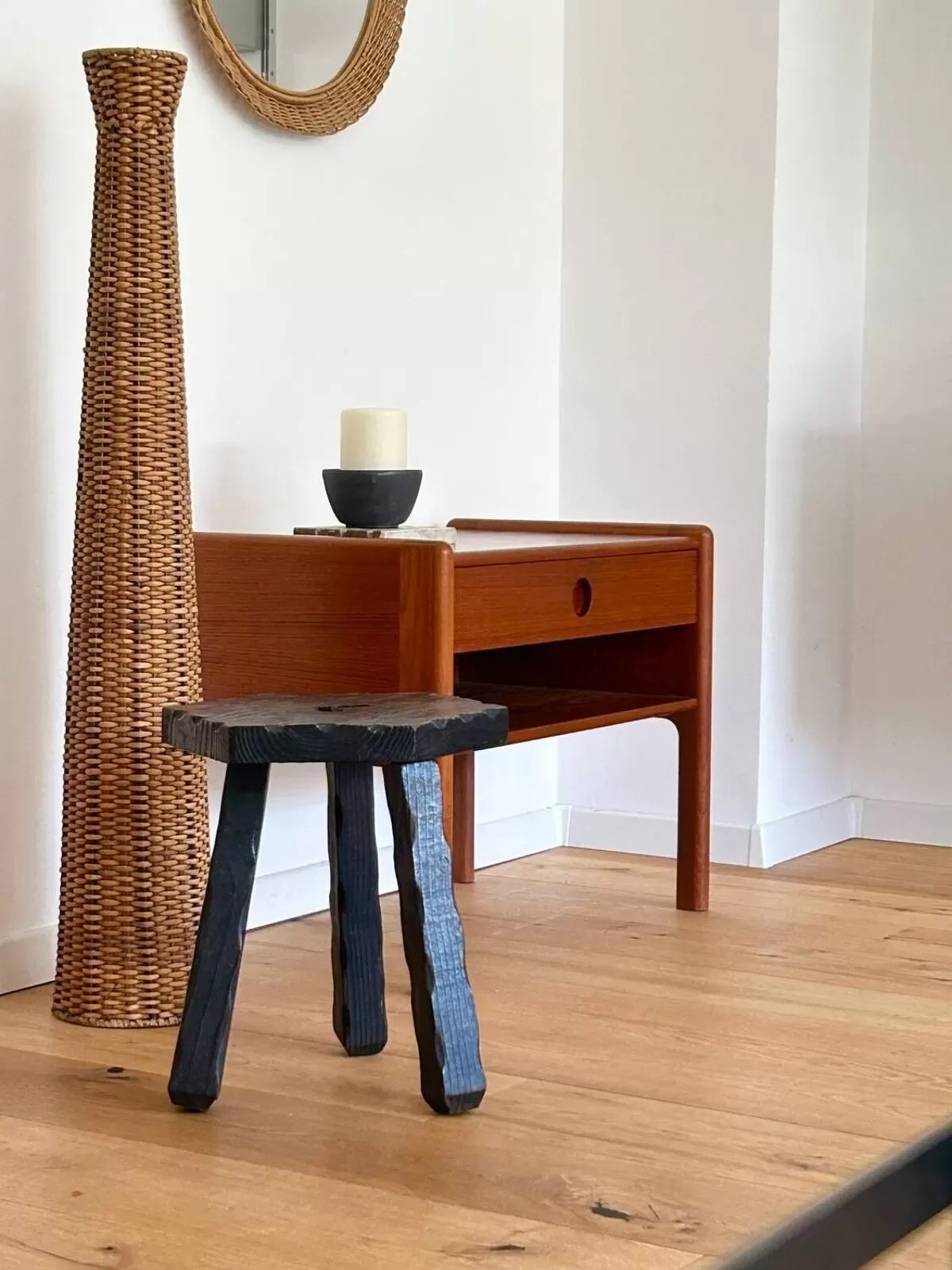 Illustration numéro 3 du produit Kai Kristiansen Table de nuit Vildbjerg Møbelfabrik VM 202 Buffet en teck