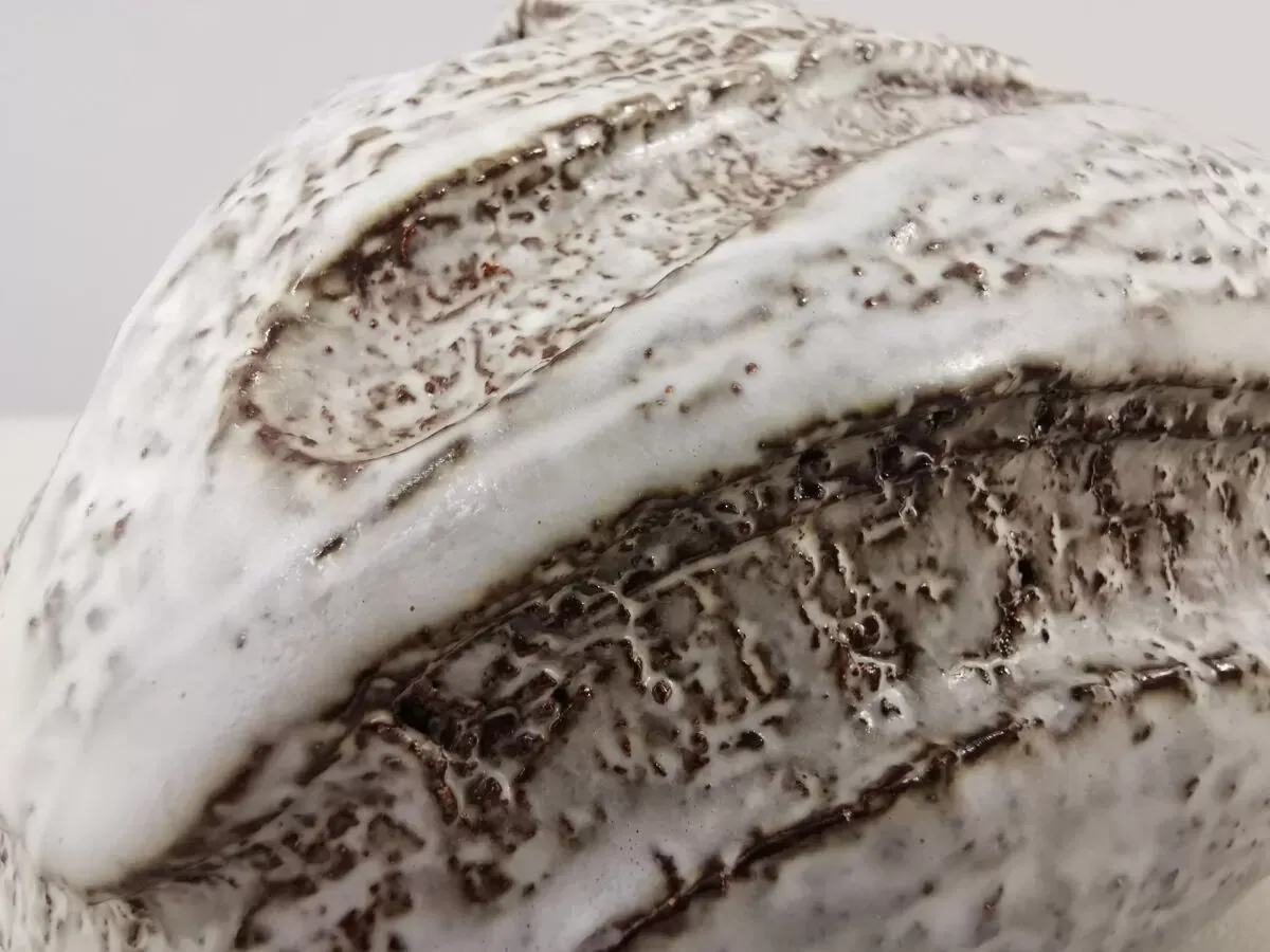 Illustration numéro 3 du produit Vase pique fleurs d'Huguette Bessone années 60