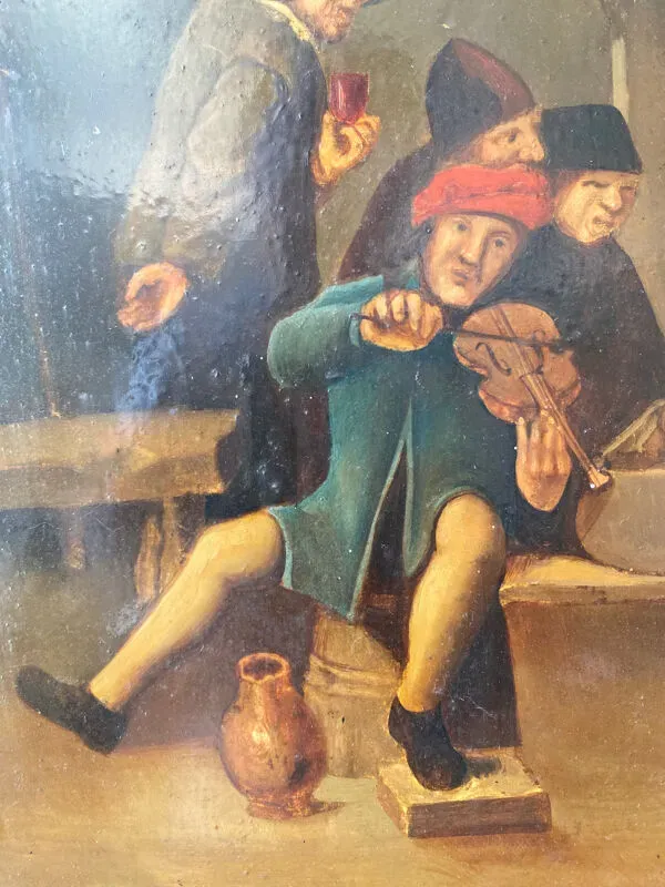 Illustration numéro 3 du produit Portrait 1900 d’un violoniste