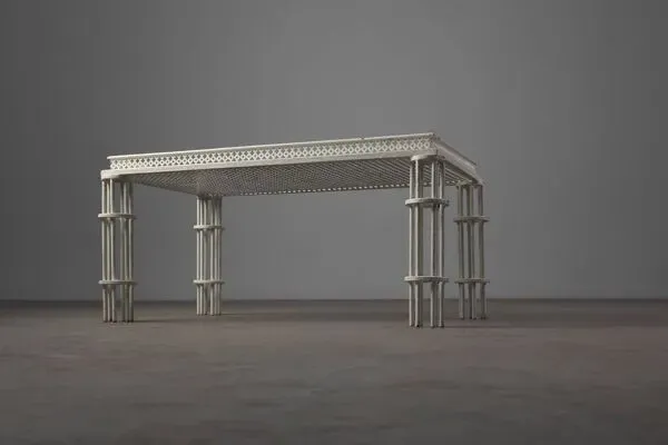 Illustration numéro 3 du produit Table basse française des années 50 par Mathieu Matégot, 1960