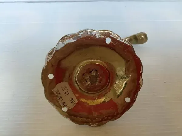 Illustration numéro 3 du produit Double patére laiton