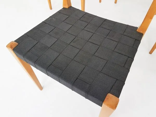 Illustration numéro 3 du produit Ensemble de 6 chaises de salle à manger vintage Bruno Mathsson Mimat Mi401, Suède 1932