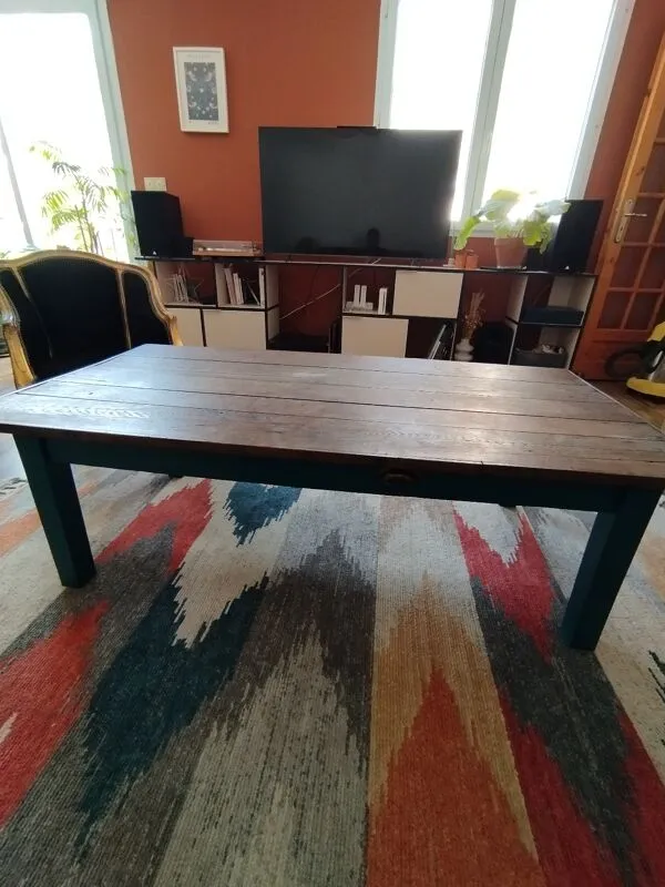 Illustration numéro 3 du produit Table basse de ferme