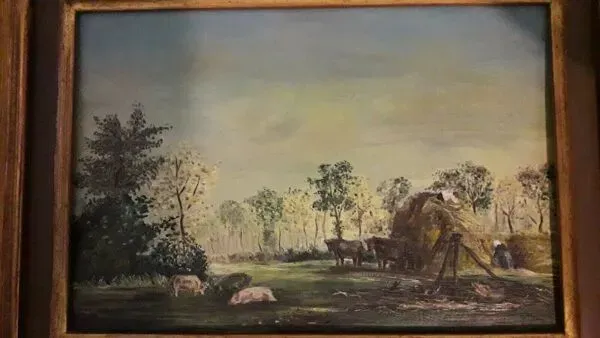 Illustration numéro 3 du produit HSP École Française XIXème Siècle ''Les Moissons