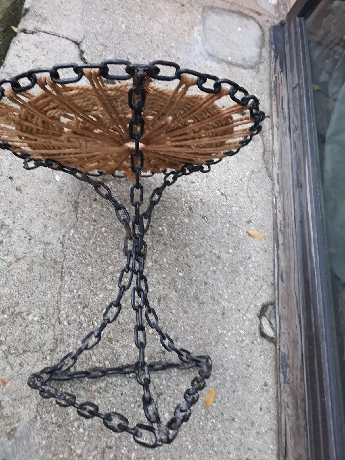 Illustration numéro 3 du produit Table basse corde et chaines