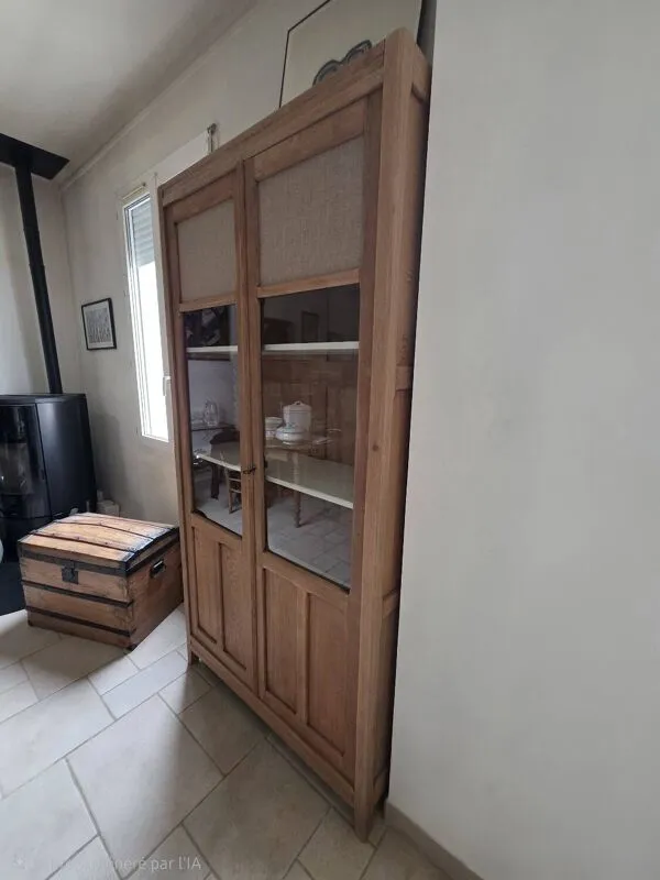 Illustration numéro 3 du produit Meuble de métier bibliothèque