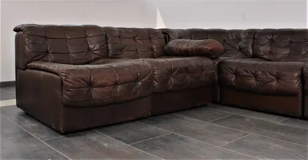 Illustration numéro 3 du produit Canapé d’angle De Sede DS-11 7 éléments