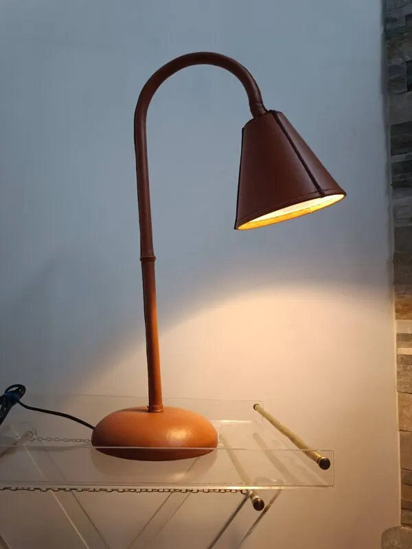 Illustration numéro 3 du produit Lampe de table par Jacques Adnet pour Valenti 1960