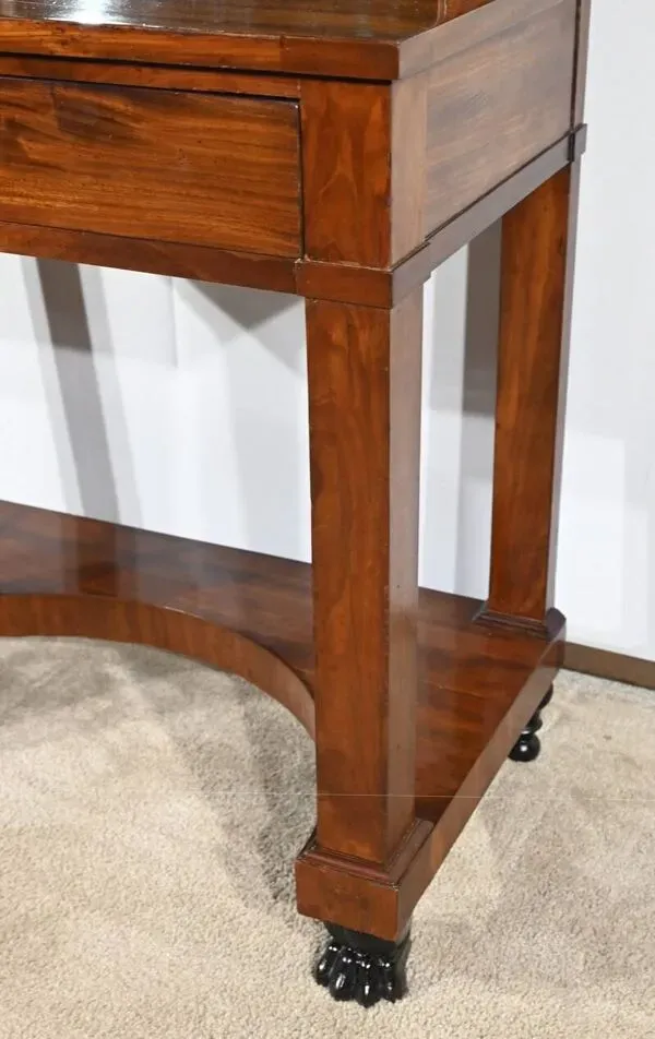 Illustration numéro 3 du produit Coiffeuse Écritoire en Acajou, époque Retour d’Égypte – Début XIXe