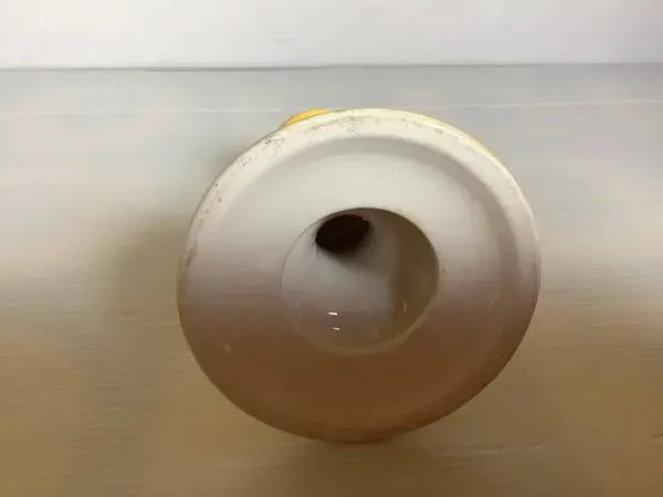 Illustration numéro 3 du produit Bougeoir jaune soleil