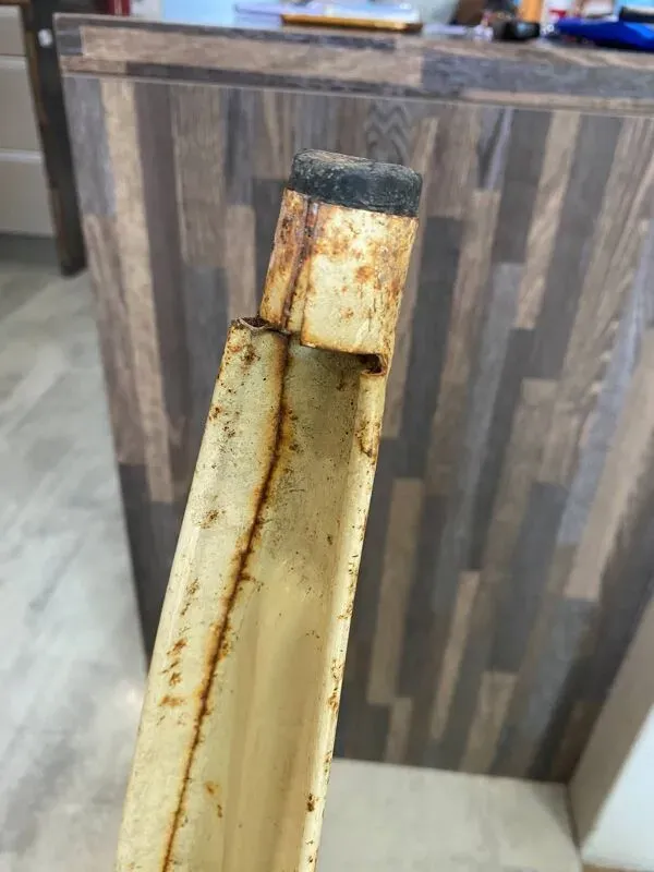 Illustration numéro 3 du produit Authentique paire tabourets métallique tolix Xavier Pauchard industriel 50