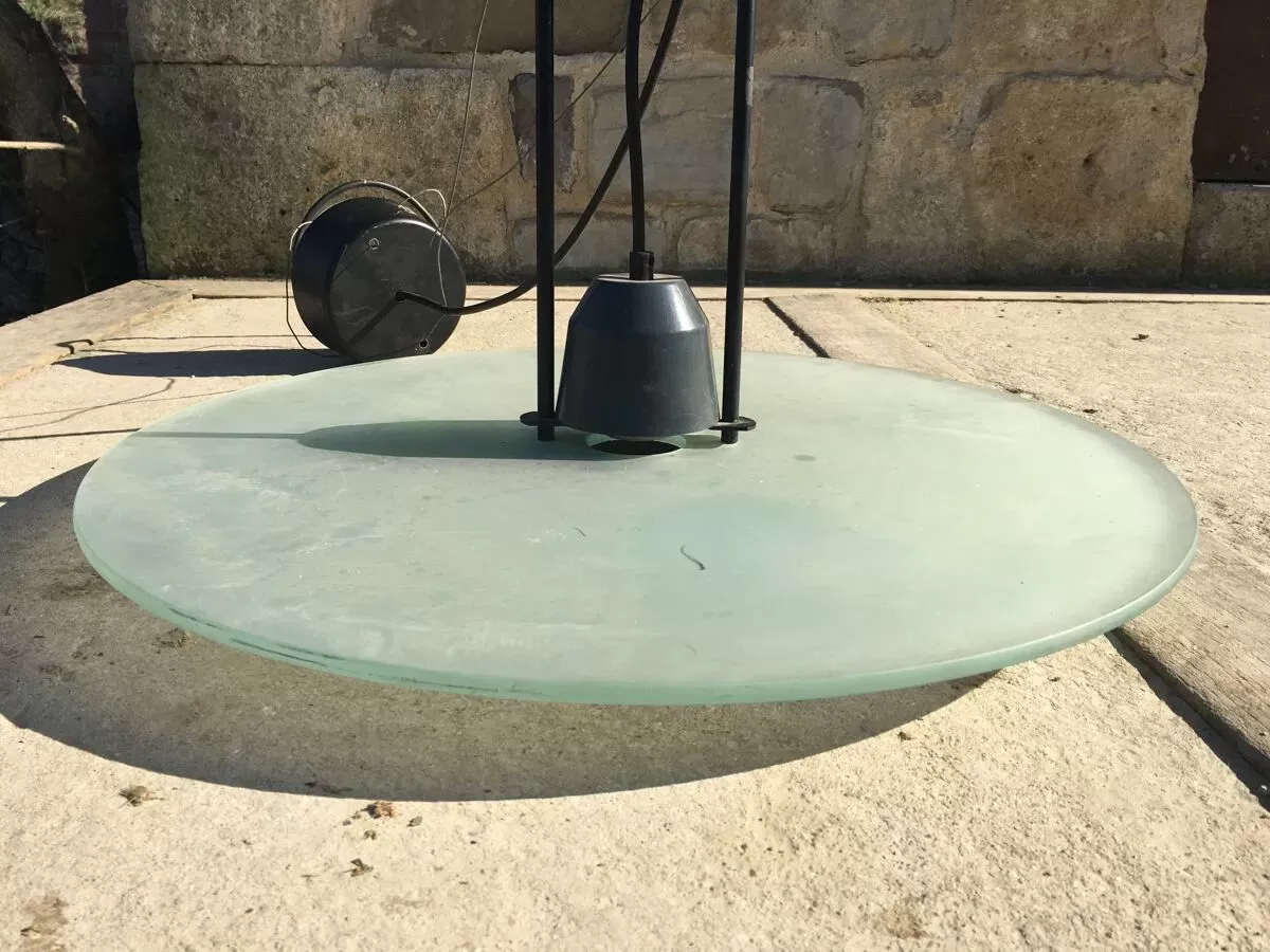 Illustration numéro 3 du produit Suspension verre design 1980