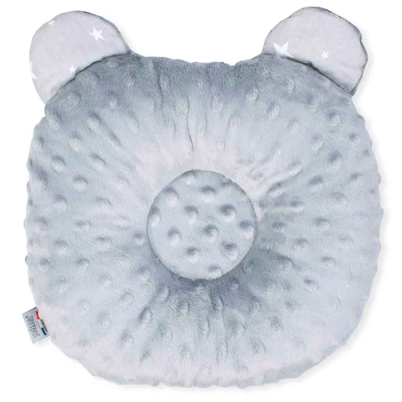 Illustration numéro 3 du produit Coussin De Maintien Anti Tête Plate Stella Gris