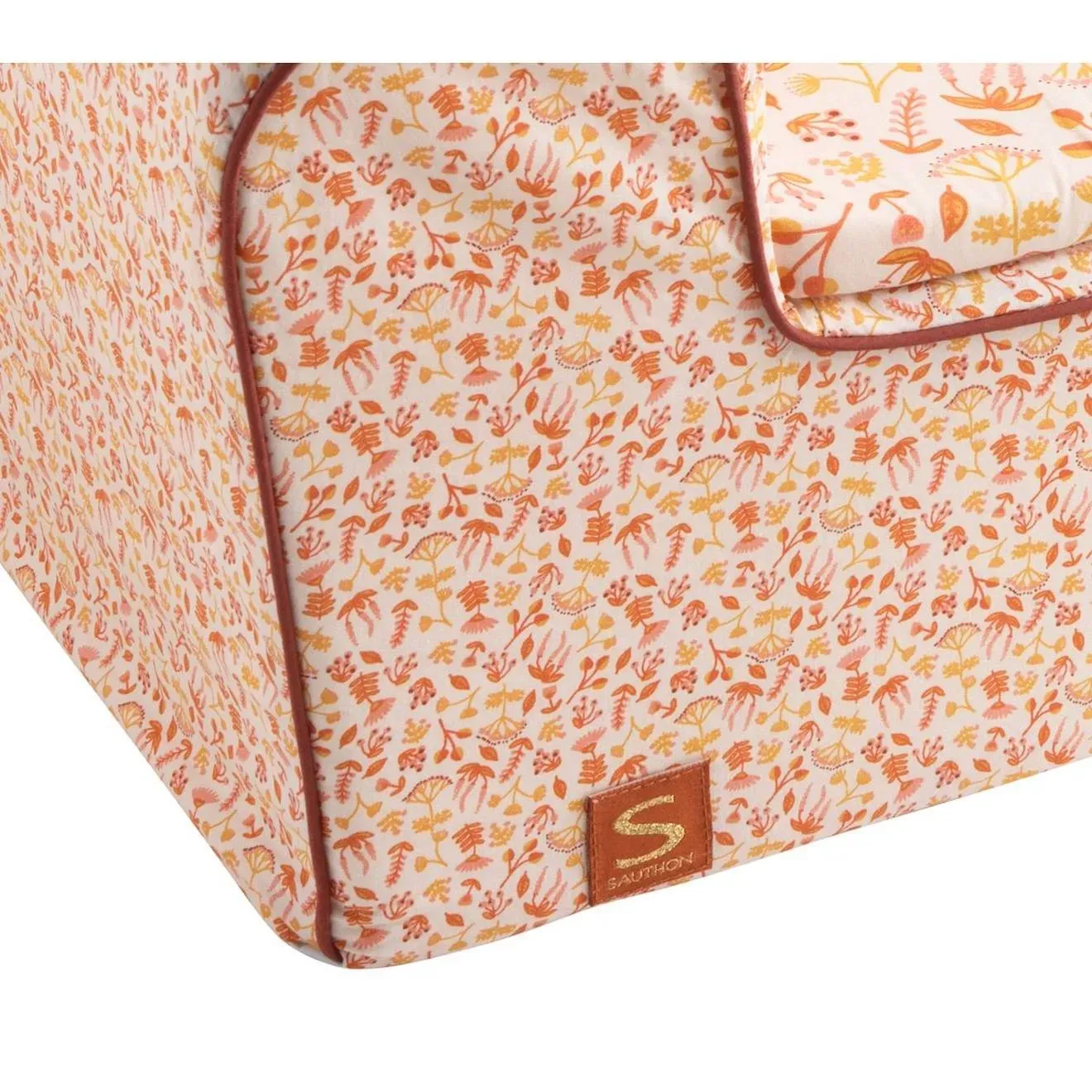 Illustration numéro 3 du produit Fauteuil Club En Coton - Esmee Rose