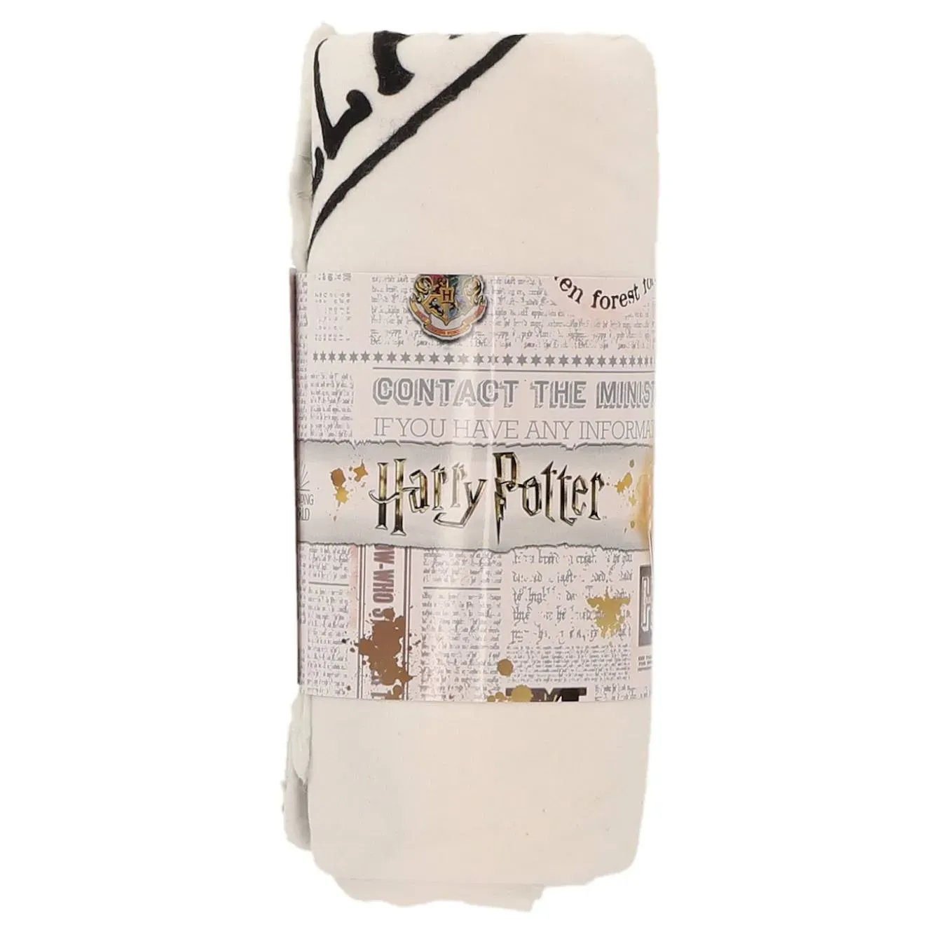 Illustration numéro 3 du produit Plaid Harry Potter Poudlard Blanc