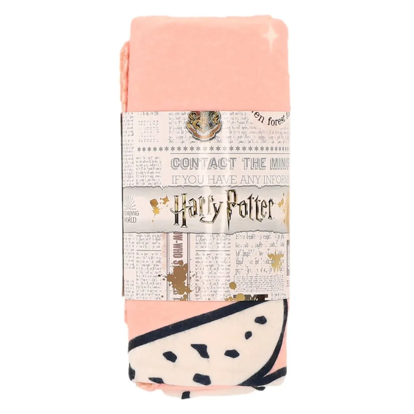 Illustration numéro 3 du produit Plaid Harry Potter Hedwige Rose
