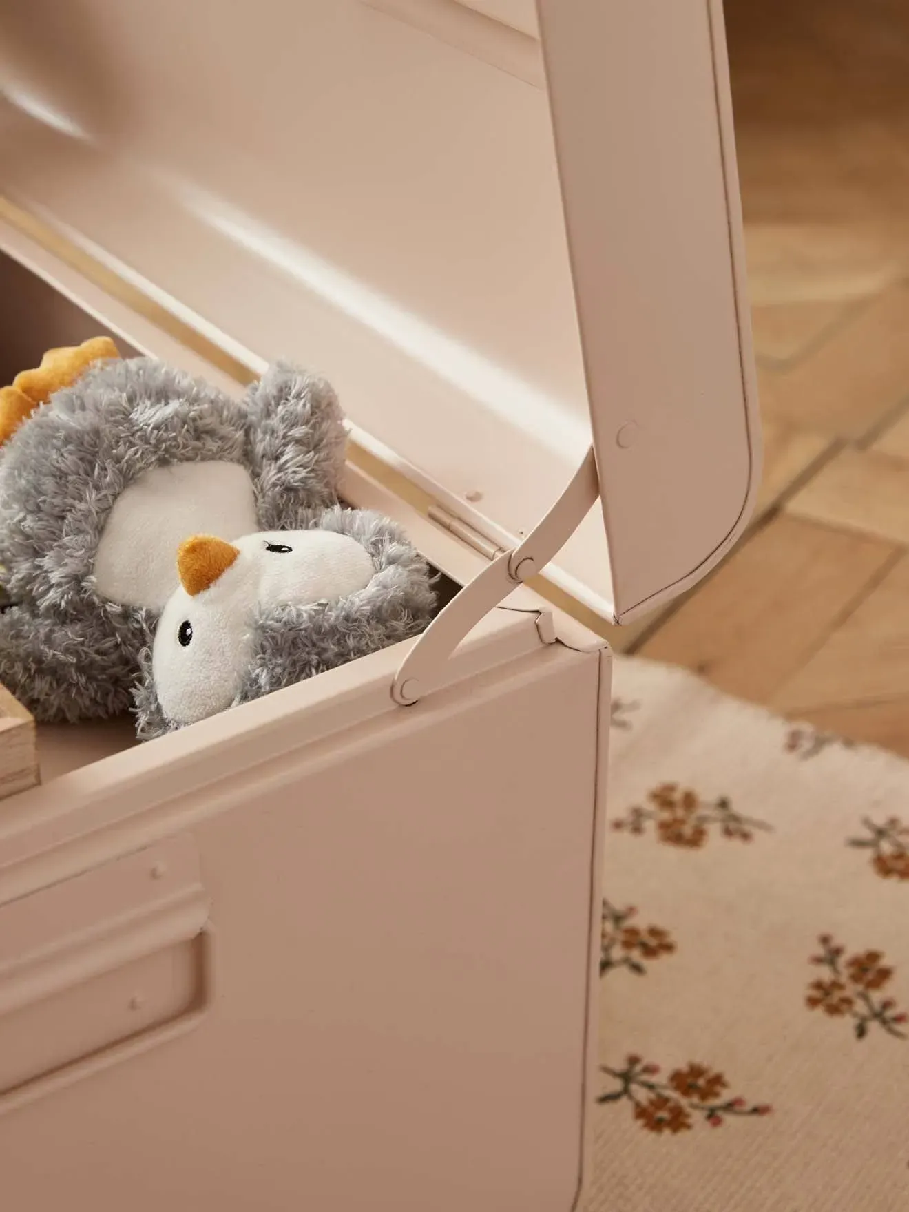 Illustration numéro 3 du produit Coffre De Rangement En Métal Nude