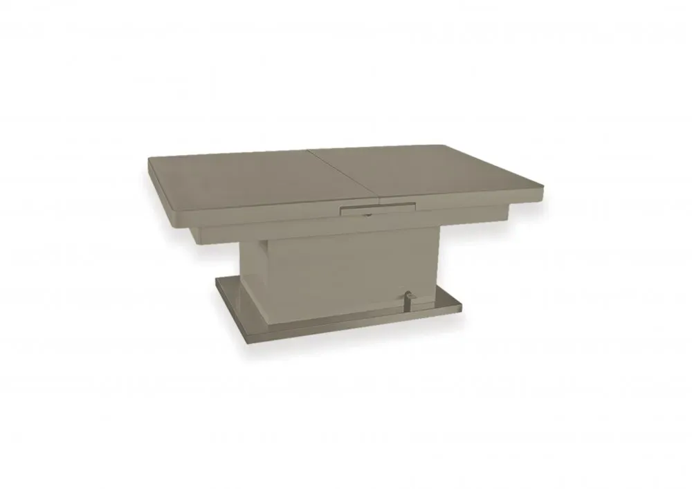 Illustration numéro 4 du produit Table basse relevable extensible JET SET taupe