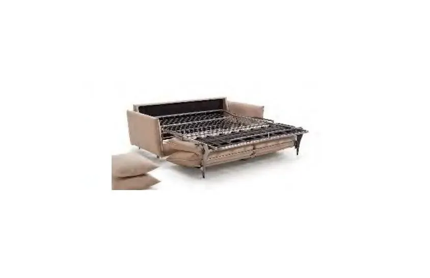 Illustration numéro 4 du produit Canapé convertible express VERONE couchage 140 x 200 cm  gris