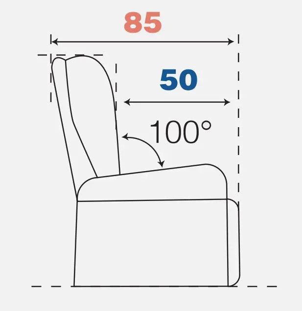 Illustration numéro 4 du produit Fauteuil fixe BLOOM tissu maillé gris foncé et gris clair