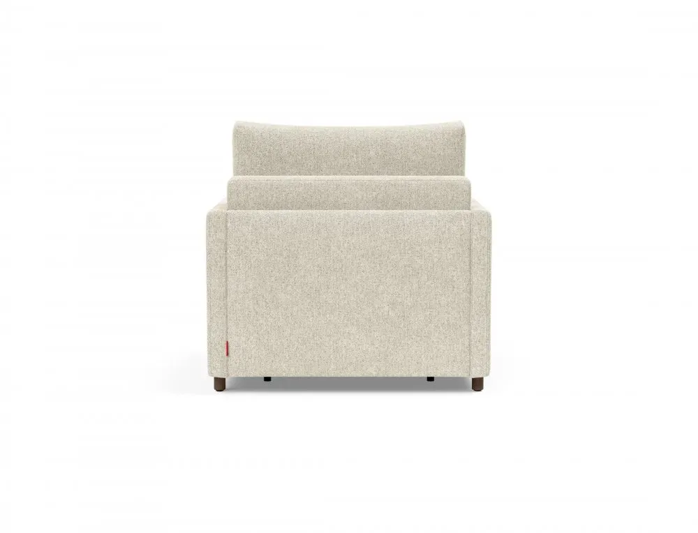 Illustration numéro 4 du produit INNOVATION LIVING  Fauteuil NEAH SLIM convertible 80x195 tissu Taura Off White