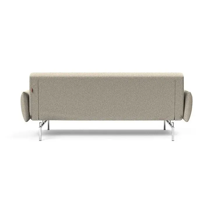 Illustration numéro 4 du produit INNOVATION LIVING  Canapé lit JILLIS ARMS avec accoudoirs tissu Bouclé Beige