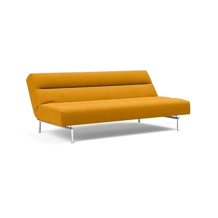 Illustration numéro 4 du produit INNOVATION LIVING  Canapé lit JILLIS tissu Elegance Curry