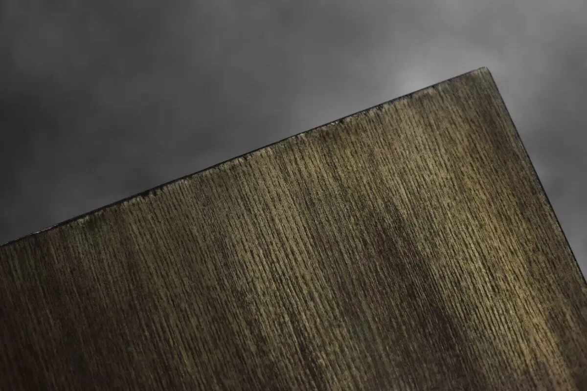 Illustration numéro 4 du produit Buffet scandinave en frêne avec poignées en métal mat, style Mid-Century Modern, années 1960