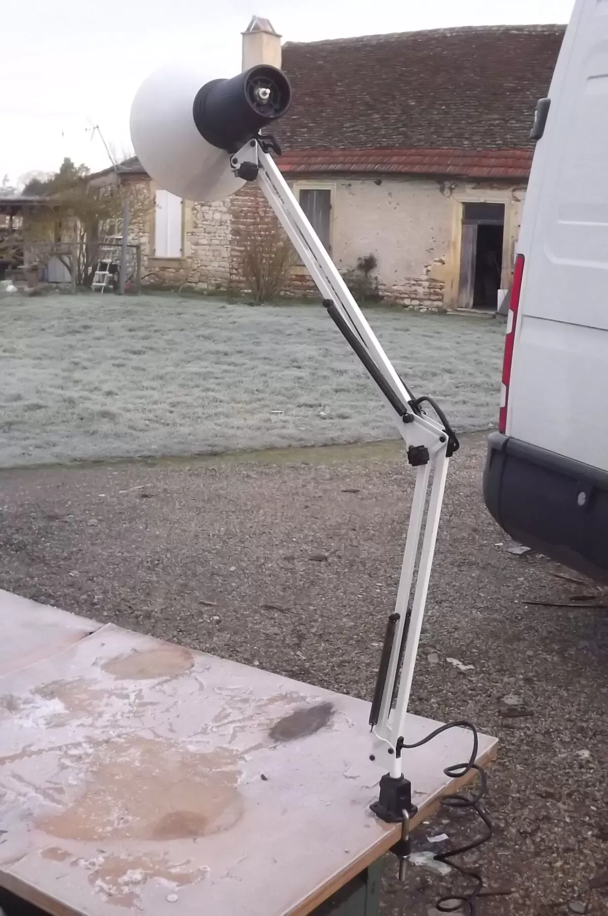 Illustration numéro 4 du produit Lampe de Bureau industrielle Metal