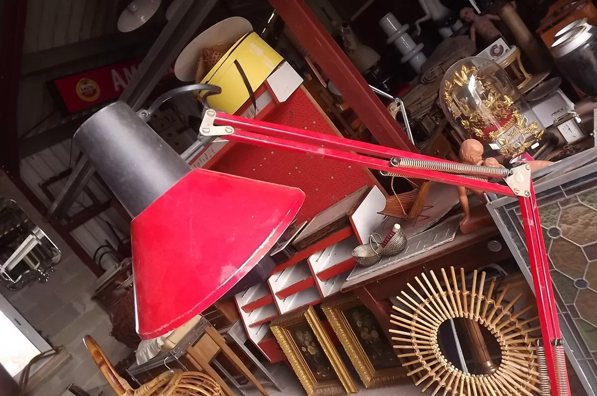 Illustration numéro 4 du produit Lampe de Bureau industrielle Metal