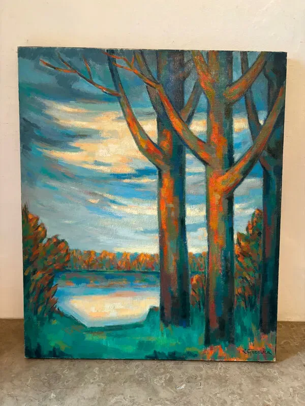 Illustration numéro 4 du produit Paysage signé Godelier