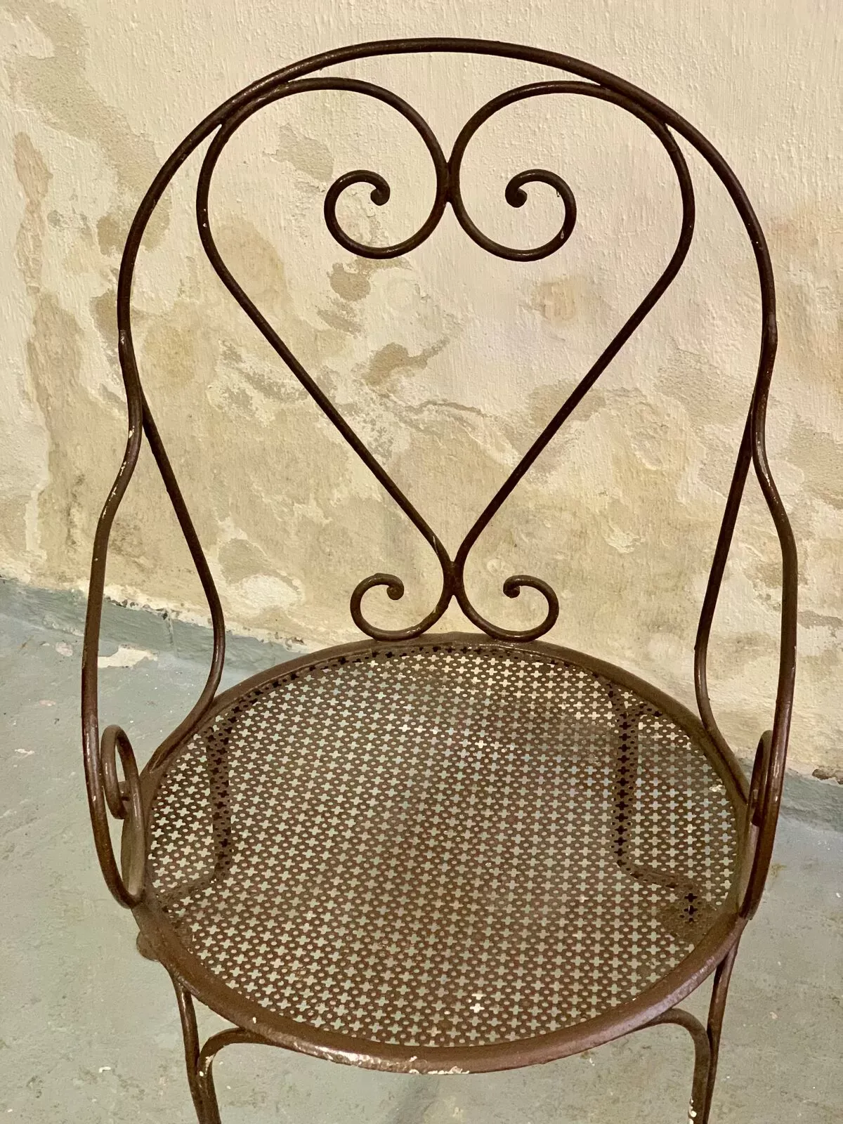 Illustration numéro 4 du produit Paire de fauteuils de jardin 1950