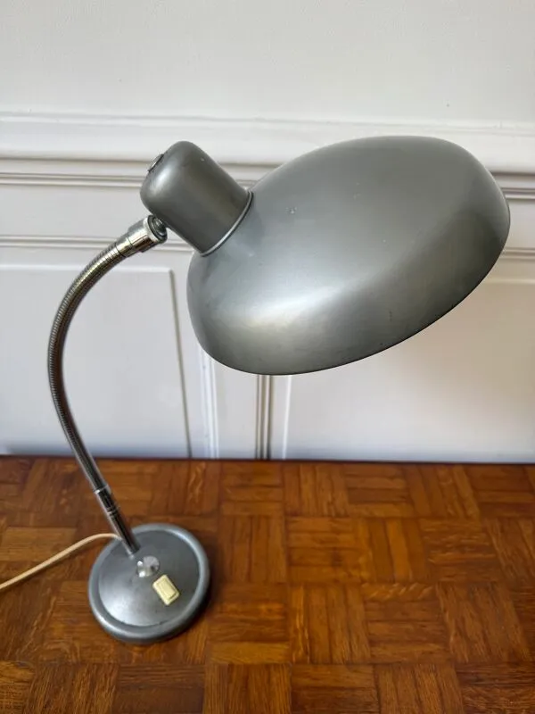 Illustration numéro 4 du produit Lampe d'atelier métal industrielle col de cygne