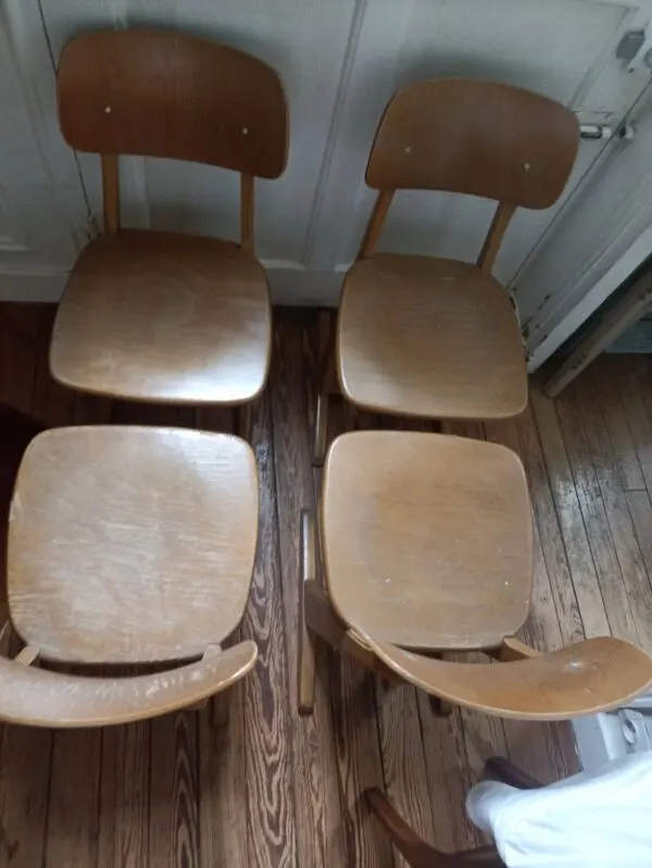 Illustration numéro 4 du produit chaise ecolier