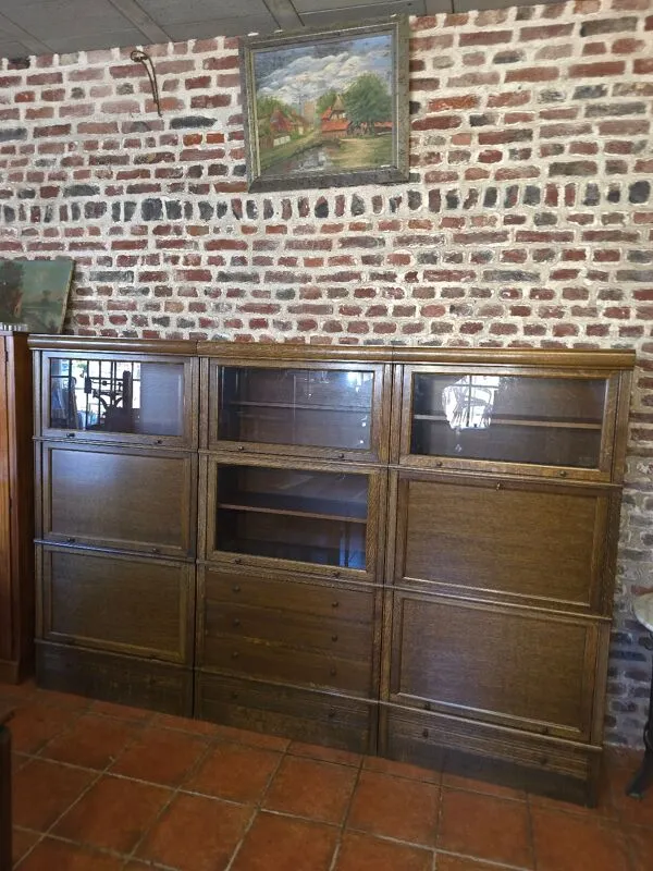 Illustration numéro 4 du produit Meuble bibliothèque modulable MD en chêne