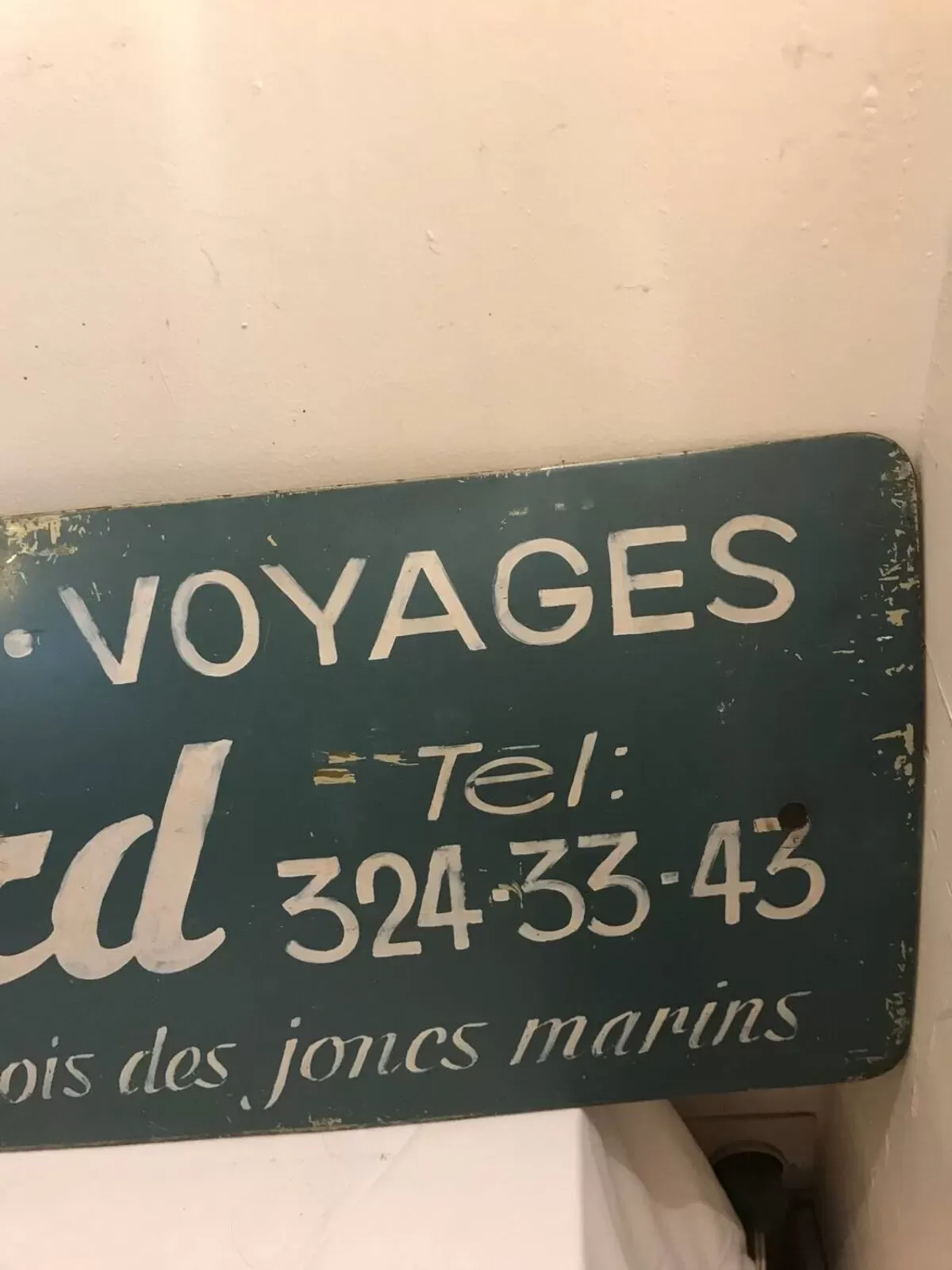 Illustration numéro 4 du produit Tôle peinte publicitaire automobilia