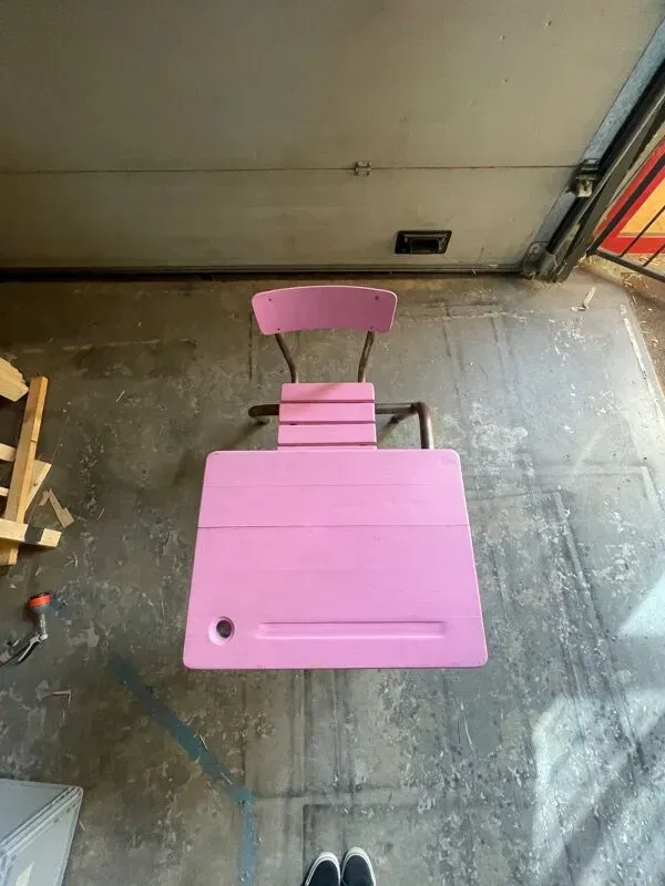 Illustration numéro 4 du produit Pupitre simple bois