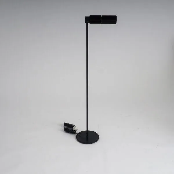 Illustration numéro 4 du produit Lampadaire Haloprofil 878HR par Viktor Frauenknecht pour Swiss Lamps en noir