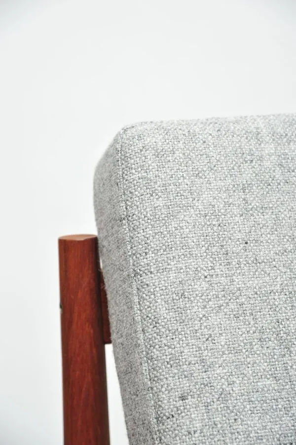 Illustration numéro 4 du produit Chaise longue en teck par Grete Jalk pour France & Son, années 1950.