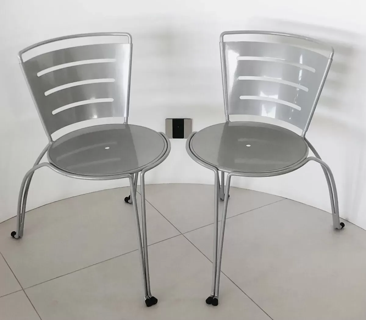 Illustration numéro 4 du produit Chaises Jardin de la Fontaine par jean-Michel Wilmotte pour Tebong, France 1987