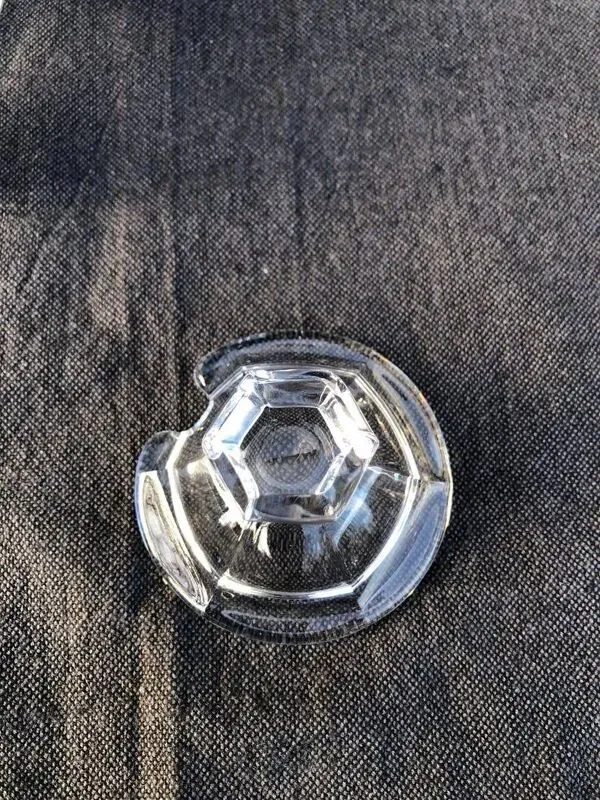 Illustration numéro 4 du produit Vintage Baccarat Crystal Mustard/Jam/Honey Jar, Harcourt Missouri Model