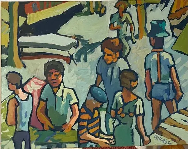 Illustration numéro 4 du produit Tableau du peintre Aymery Rolland