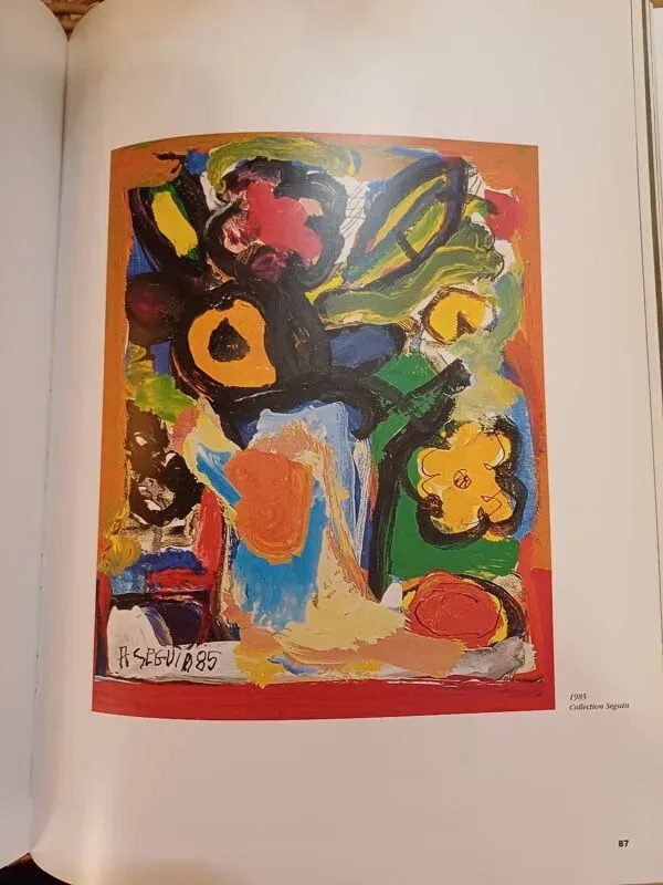 Illustration numéro 4 du produit Nature morte signée daté 1992, Adrien Seguin 1926-2005