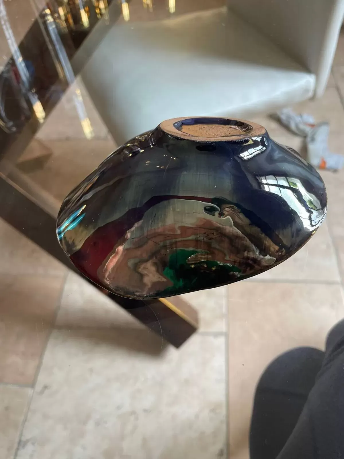 Illustration numéro 4 du produit Cendrier en grès de Rambervilliers