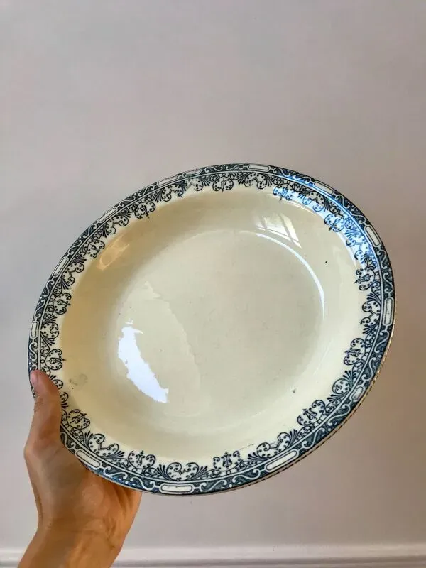 Illustration numéro 4 du produit plat creux A&C Salins modèle Bourgogne fin XIXème