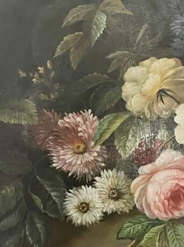 Illustration numéro 4 du produit Reynols, Ecole Française Nature Morte Aux Fleurs Début XXème