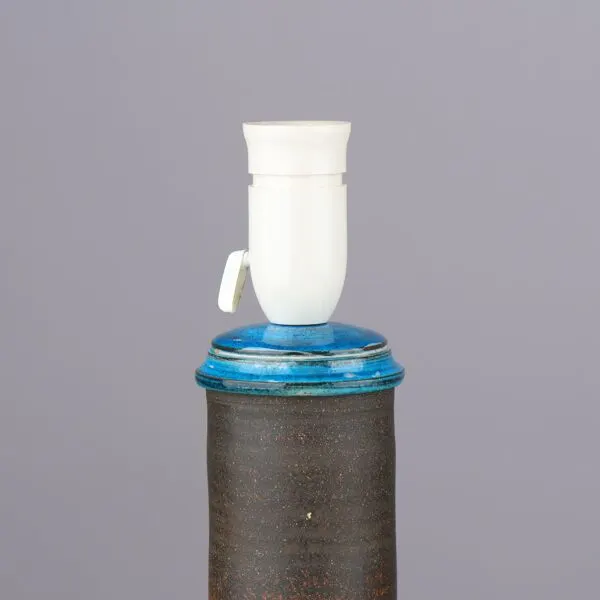 Illustration numéro 4 du produit Lampe de table Nils Kahler en céramique Herman A. Kähler, Danemark, 1960 signée